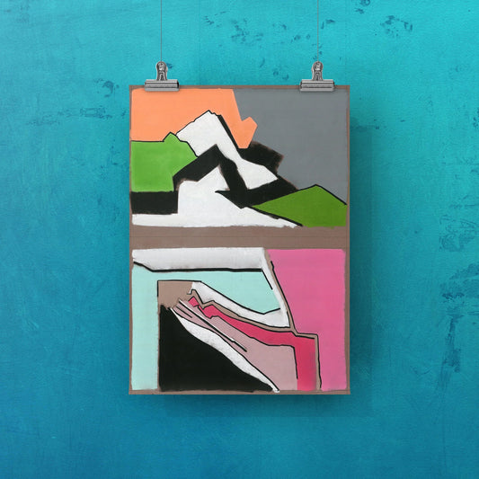 Vapor Mountains (Mt. Vapora), Print