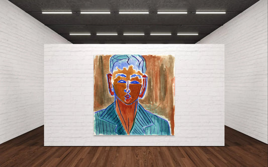 Desert Climber, Print