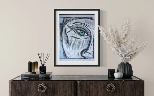 A Chiseled Stare, Print