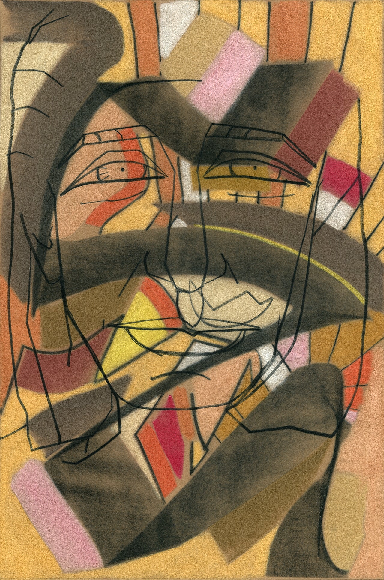 Deseart King High quality Giclée print based on original pastel artwork by fine artist Jason Matthew Clark