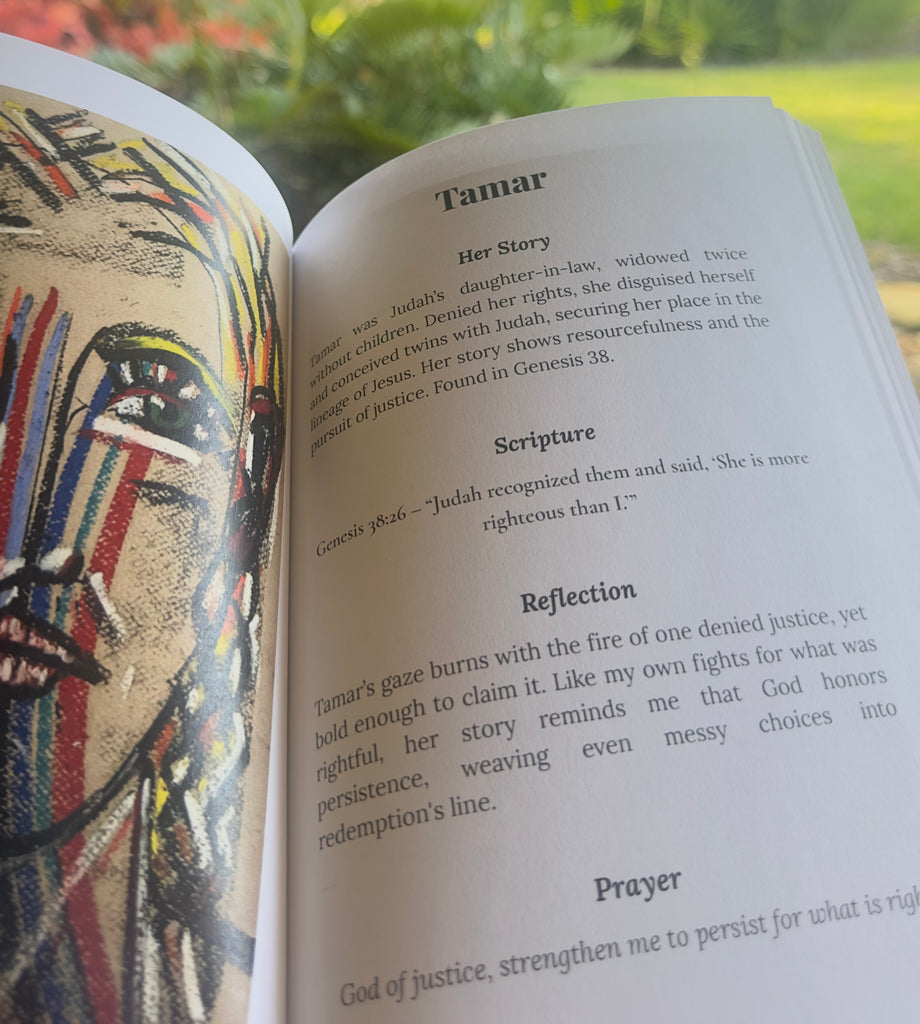 Encounters with Grace Christian Devotional Book Interior - Tamar by Jason Matthew Clark