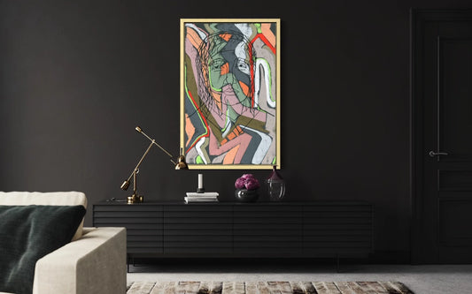 Olive Woman, Print