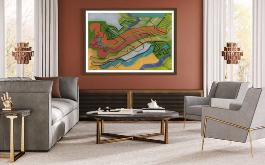 Olive Trees, Print