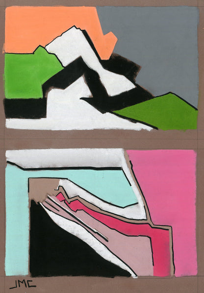 Vapor Mountains (Mt. Vapora), Print