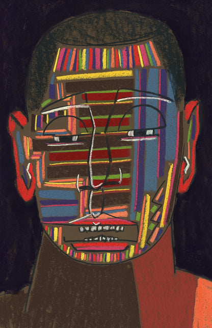 Gus High quality Giclée print based on original pastel artwork by fine artist Jason Matthew Clark