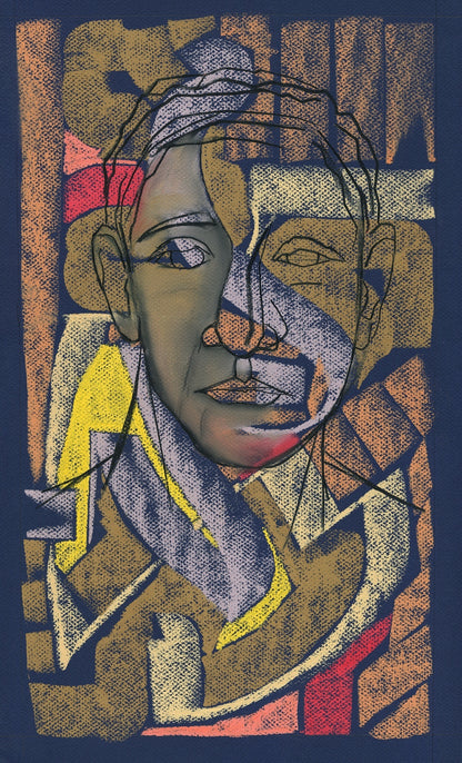 Kay Kay Monka High quality Giclée print based on original pastel artwork by fine artist Jason Matthew Clark