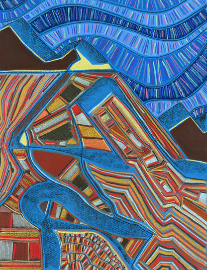 Manitou Messenger High quality Giclée print based on original pastel artwork by fine artist Jason Matthew Clark