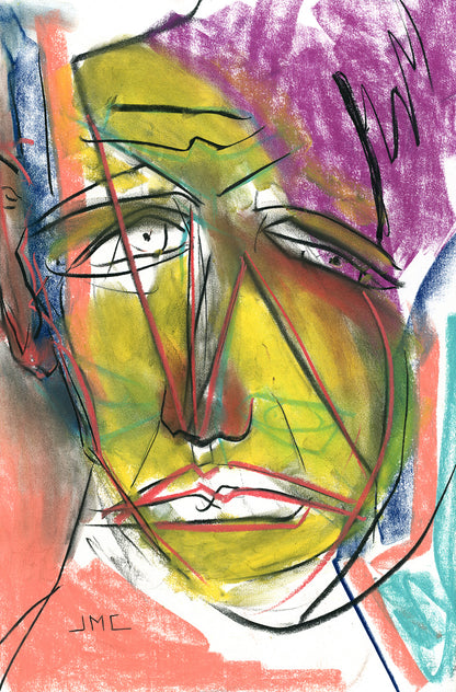 Mi favor High quality Giclée print based on original pastel artwork by fine artist Jason Matthew Clark