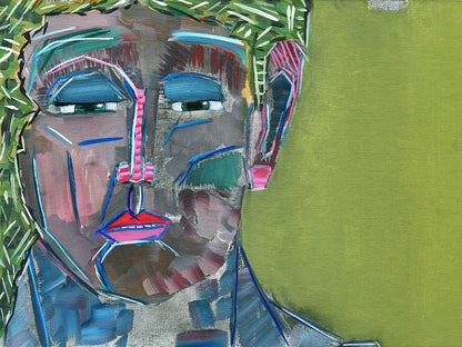 Starring character High quality Giclée print based on original acrylic artwork by fine artist Jason Matthew Clark