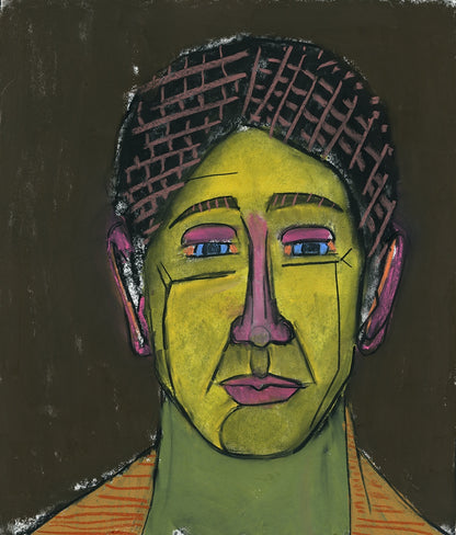 Traveller High quality Giclée print based on original pastel artwork by fine artist Jason Matthew Clark